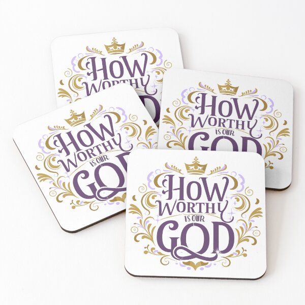 Item preview, How Worthy Is Our God 14 designed and sold by HahaHandlesHub.