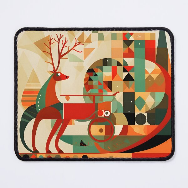 Item preview, Geometric Reindeer: Christmas Edition designed and sold by RxU3.