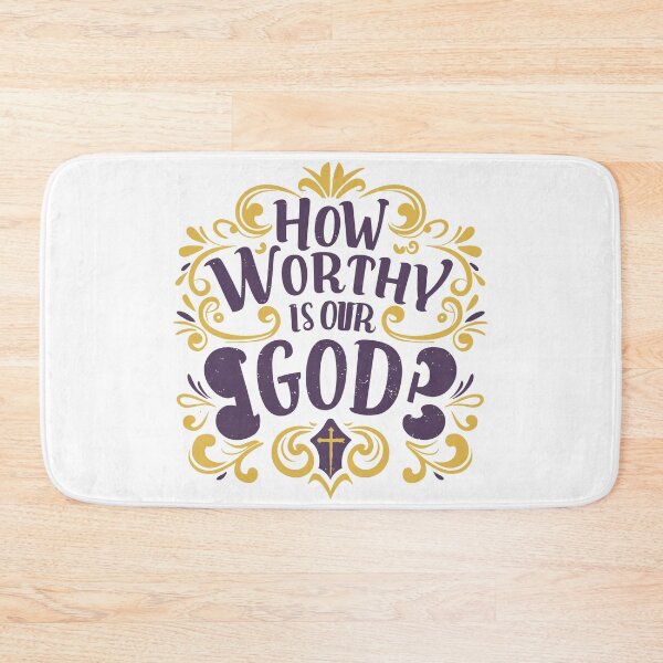 Item preview, How Worthy Is Our God 13 designed and sold by HahaHandlesHub.