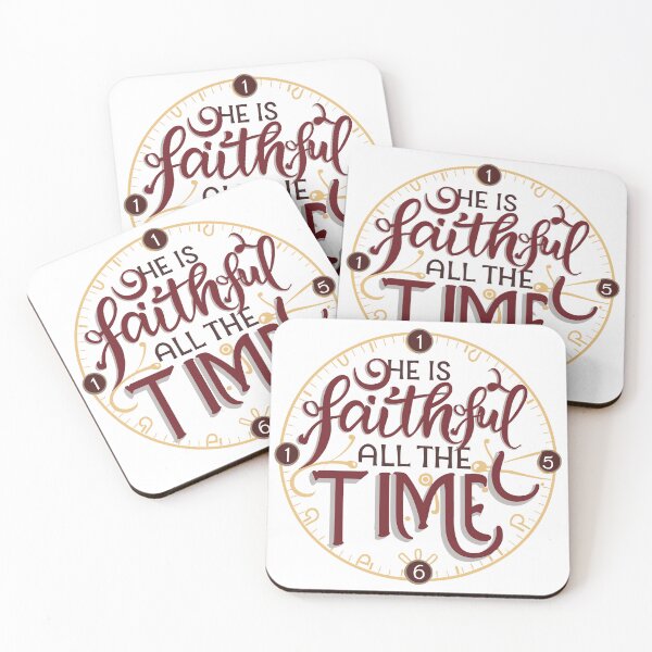 Item preview, He is Faithful All the Time 12 designed and sold by HahaHandlesHub.