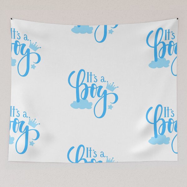 Item preview, Its a boy baby shower blue decor designed and sold by CreativaNook.