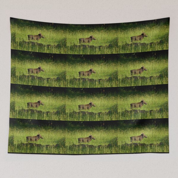 Item preview, Hog on Grass designed and sold by David JC.