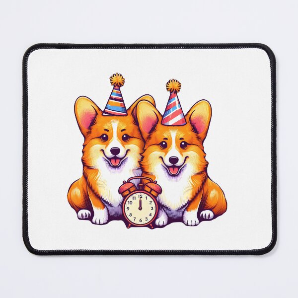 Item preview, Corgi Countdown: Pups Ready for Midnight Magic designed and sold by EpicPaws.