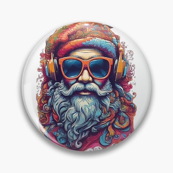Item preview, Psychedelic Santa designed and sold by likbatonboot.