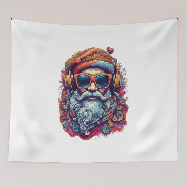 Item preview, Psychedelic Santa designed and sold by likbatonboot.