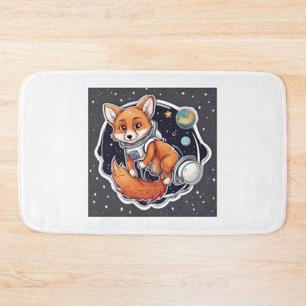 Item preview, A fox in space designed and sold by SOVA-STYLE.