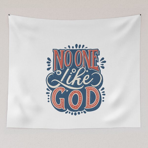 Item preview, No One Like God 17 designed and sold by HahaHandlesHub.