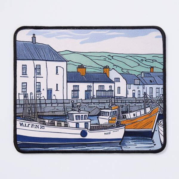 Item preview, Cornish Fishing Harbour,  designed and sold by Frame of Mind .