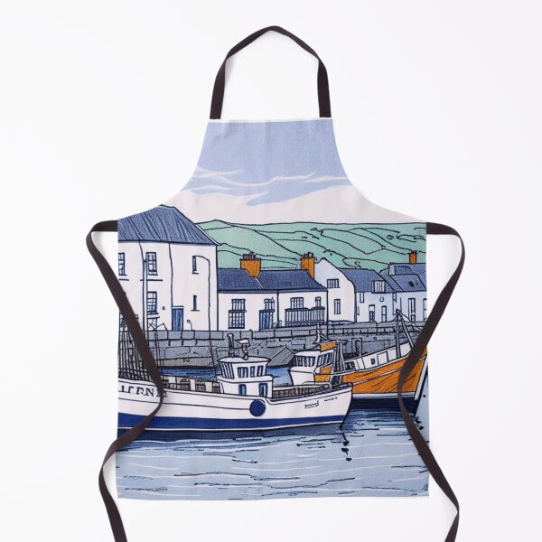 Item preview, Cornish Fishing Harbour,  designed and sold by Frame of Mind .
