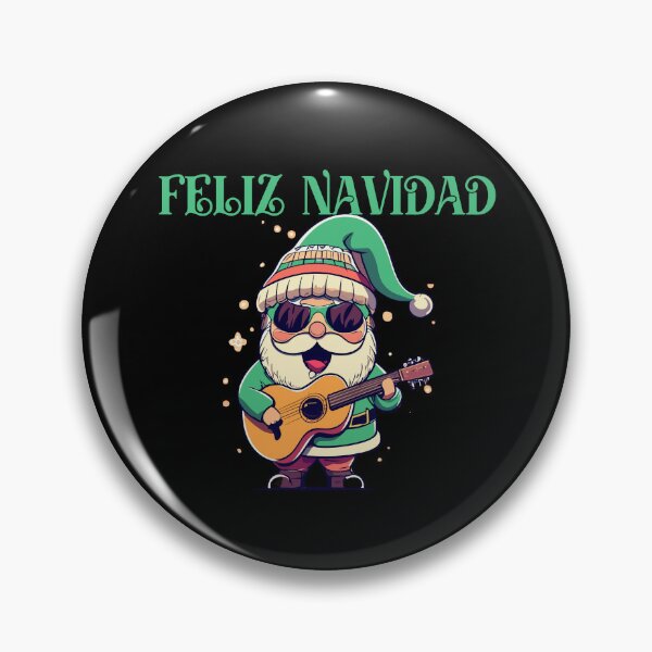 Item preview, Feliz Navidad Santa designed and sold by SeasonXpress.