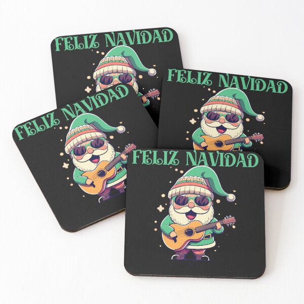 Item preview, Feliz Navidad Santa designed and sold by SeasonXpress.