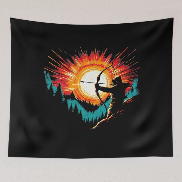 Item preview, Archery Wilderness Vintage Design designed and sold by RedDesignSyc.