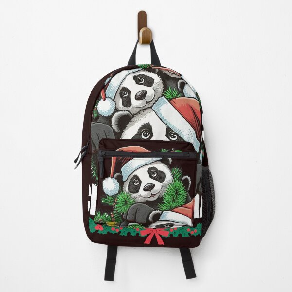 Item preview, Merry Christmas panda is a festive greeting that expresses the joy, warmth and kindness associated with the holiday season designed and sold by Studio-wzory.