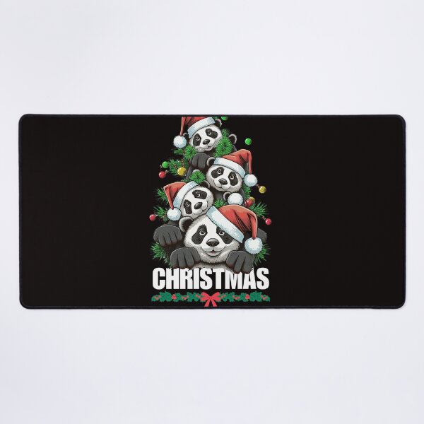 Item preview, Merry Christmas panda is a festive greeting that expresses the joy, warmth and kindness associated with the holiday season designed and sold by Studio-wzory.