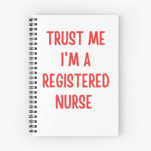 Item preview, Trust Me I'm a Registered Nurse Scary Funny Humor Sarcastic designed and sold by ladylalitafanta.