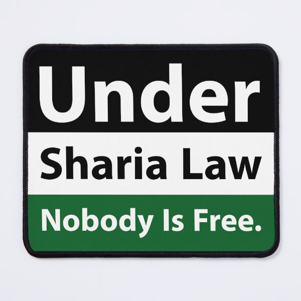 Item preview, Under Sharia law nobody is free  designed and sold by Rachel the Artist .