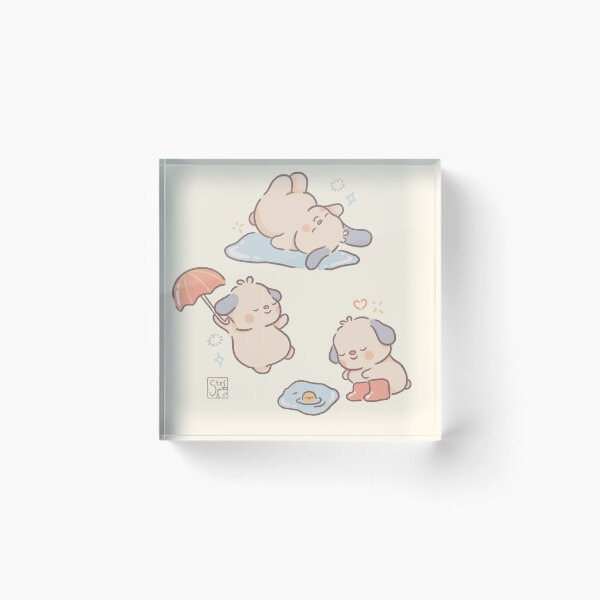Item preview, dogs in the rain designed and sold by stefydoodles.