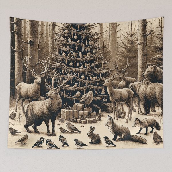 Item preview, Whispering Woods: A Sepia Wilderness Encounter designed and sold by PictorialWhimsy.
