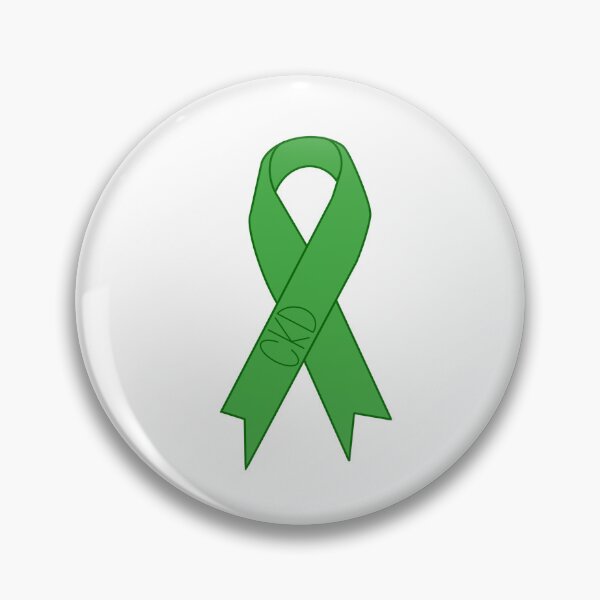 Item preview, Green Ribbon for Chronic Kidney Disease  designed and sold by xxluvcarole.