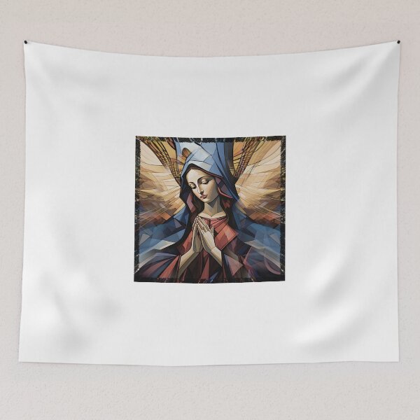 Item preview, virgin mary 001 tileartwork designed and sold by tileartwork.