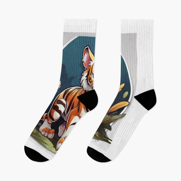 Item preview, Cute little tiger in the forest designed and sold by abdelaziz0.