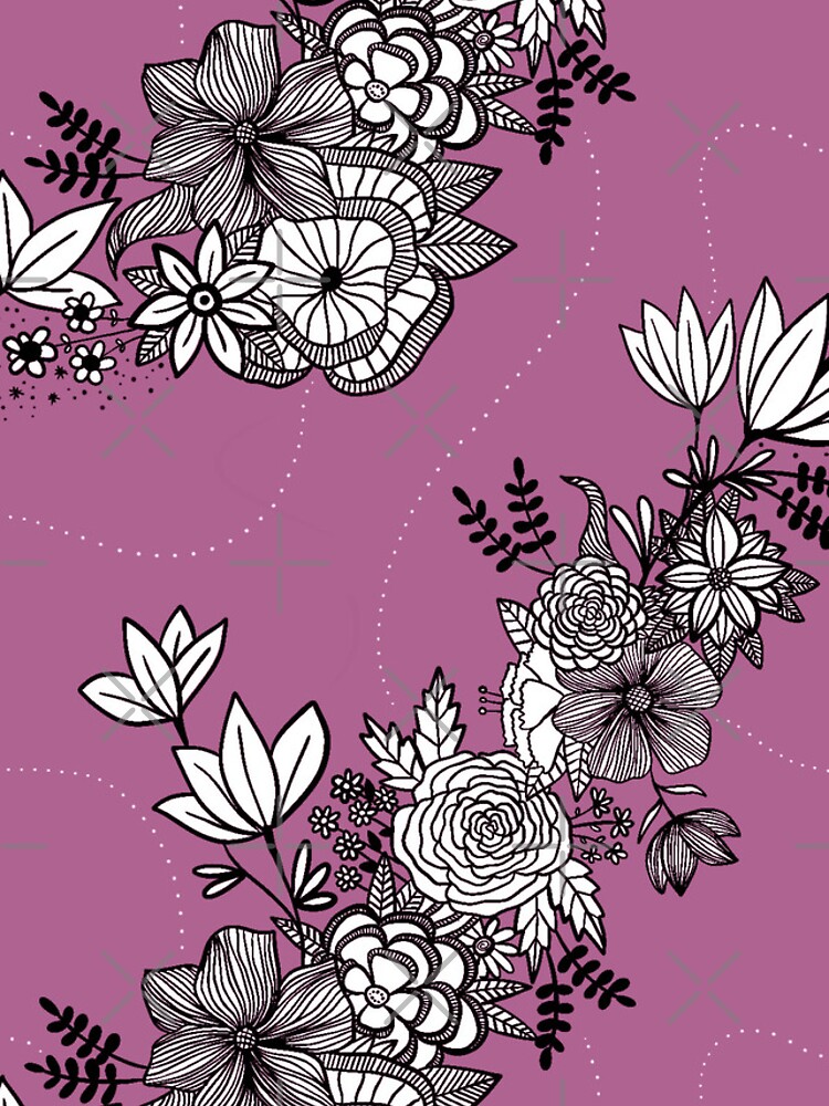 Thumbnail 4 of 4, iPhone Case, Flower pattern #22 designed and sold by Patternifly.