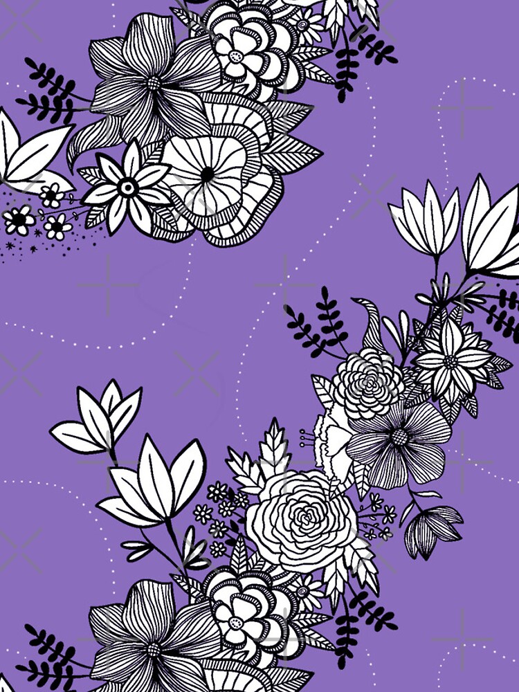 Thumbnail 5 of 5, iPhone Case, Flower pattern #24 designed and sold by Patternifly.