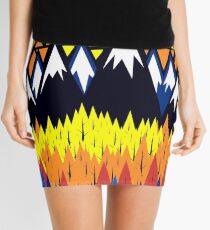Triangulated Location Mini Skirt