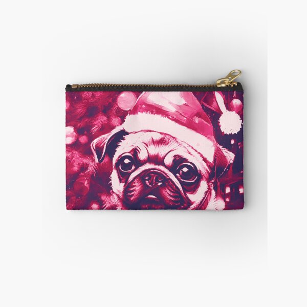 Item preview, Pug HAPPY HOLIDAYS 97 MERRY CHRISTMAS PUGGY HOLIDAYS designed and sold by RedBluffTraders.