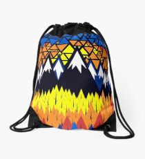 Triangulated Location Drawstring Bag
