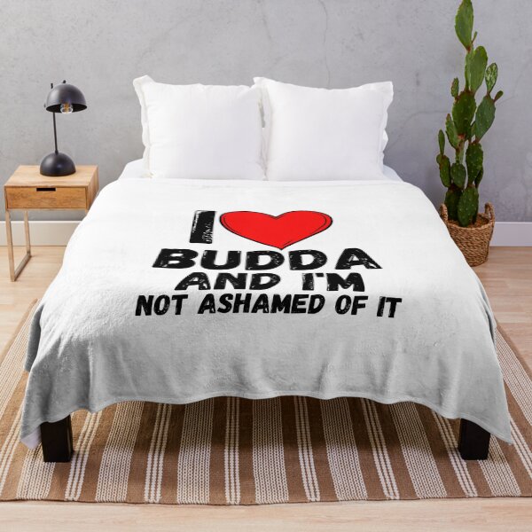 Item preview, I love Budda and  i'm not ashamed of it - a perfect symbol for anyone who loves Budda designed and sold by Bielecki-es.