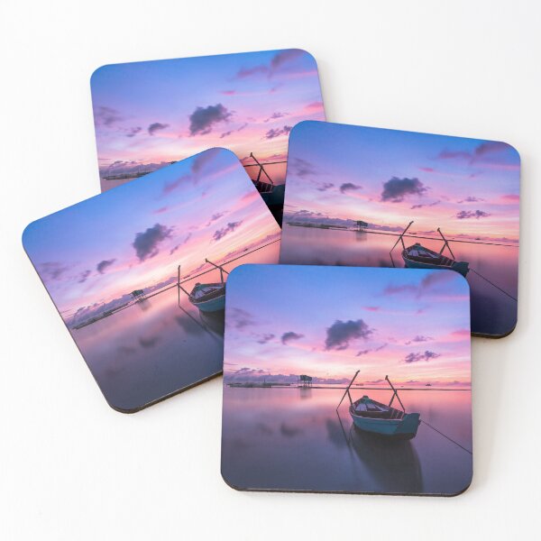 Item preview, Beautiful Sunset Ocean Background designed and sold by DesignsByElias.