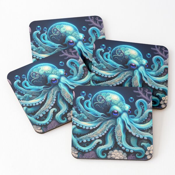 Item preview, The Blue Octopus designed and sold by Bright-Moonrise.