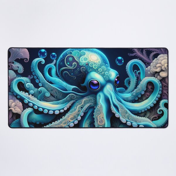 Item preview, The Blue Octopus designed and sold by Bright-Moonrise.