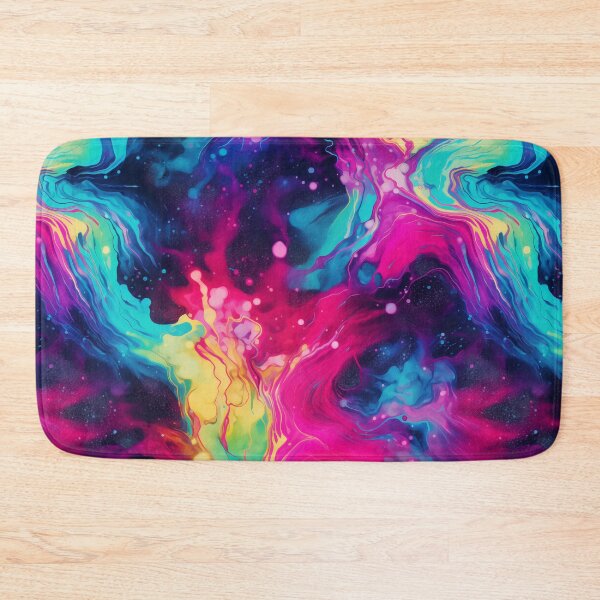 Item preview, Vibrant Cyberpunk Tie Dye Pattern designed and sold by Kitty Nut House.