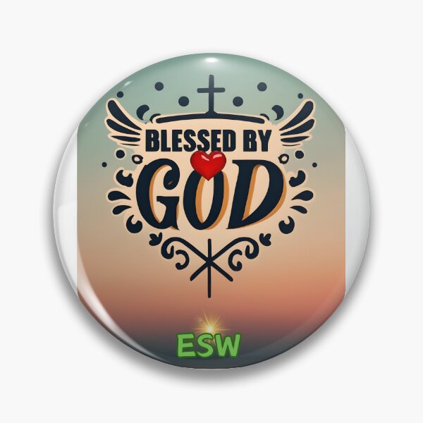 Item preview, BLESSED BY GOD ESW designed and sold by carlos crane.
