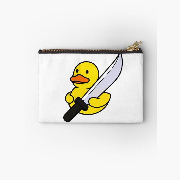 Item preview, Rubber duck holding a KNIFE designed and sold by babu-babu-.