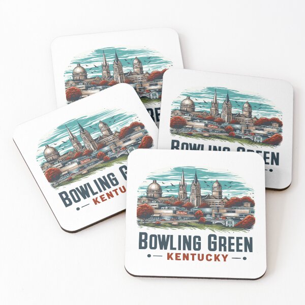 Item preview, Bowling Green Kentucky Watercolor Illustration designed and sold by PaintMeWorld.