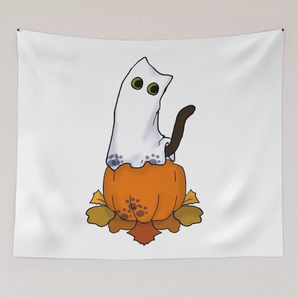 Item preview, ghost cat designed and sold by haidennuy.