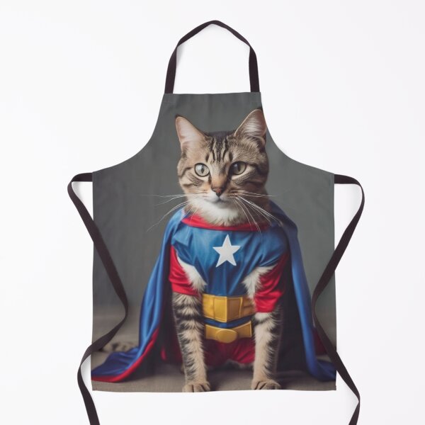 Item preview, The cat is a superhero designed and sold by SOVA-STYLE.