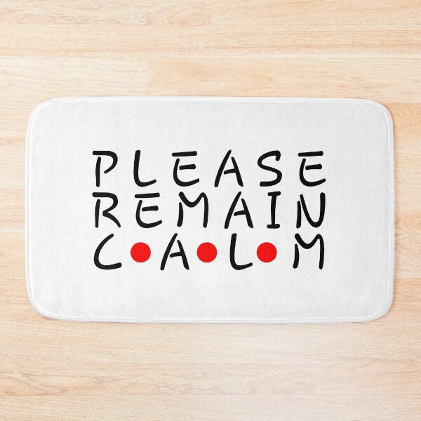 Item preview, please remain calm qoute design by ironpalette designed and sold by ironpalette.