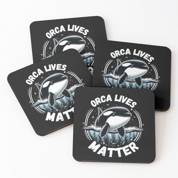 Item preview, Orca Lives Matter: Support the Conservation of Killer Whales with Our Shirt"   designed and sold by Clothesbest.