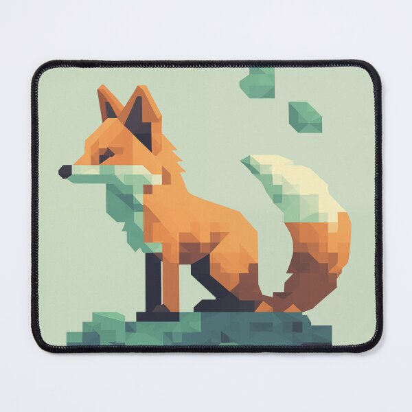 Item preview, Pixelated Fox designed and sold by Midnight Garden.