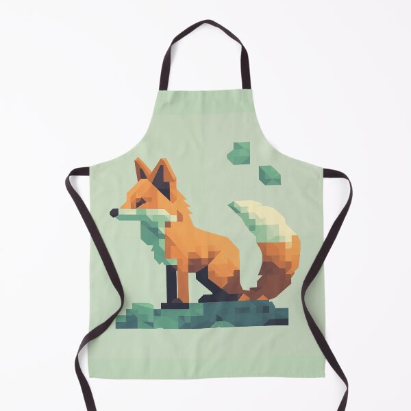Item preview, Pixelated Fox designed and sold by Midnight Garden.