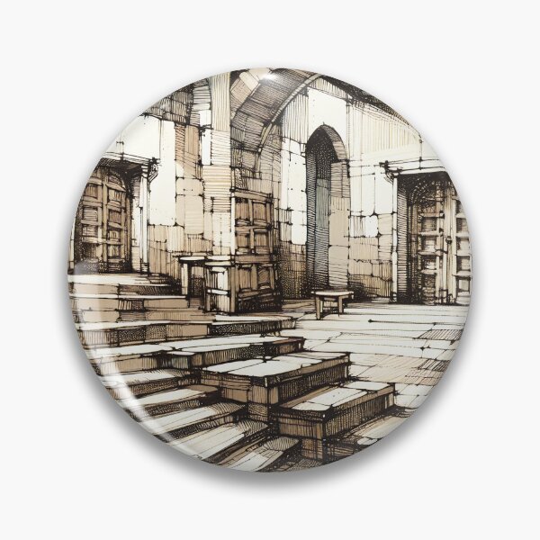 Item preview, Whispers of the Ancient Library Hall designed and sold by PictorialWhimsy.