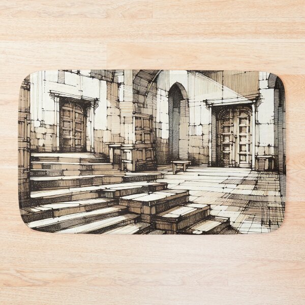 Item preview, Whispers of the Ancient Library Hall designed and sold by PictorialWhimsy.