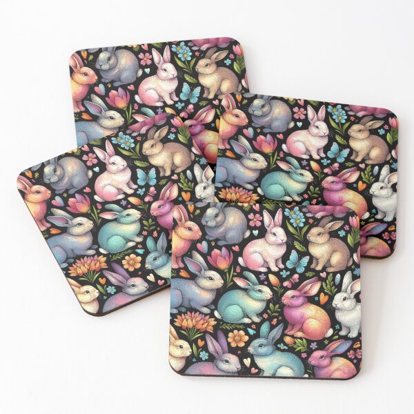 Item preview, Rabbit Pattern Whimsy: Cozy and Cute designed and sold by ProjectNoah.