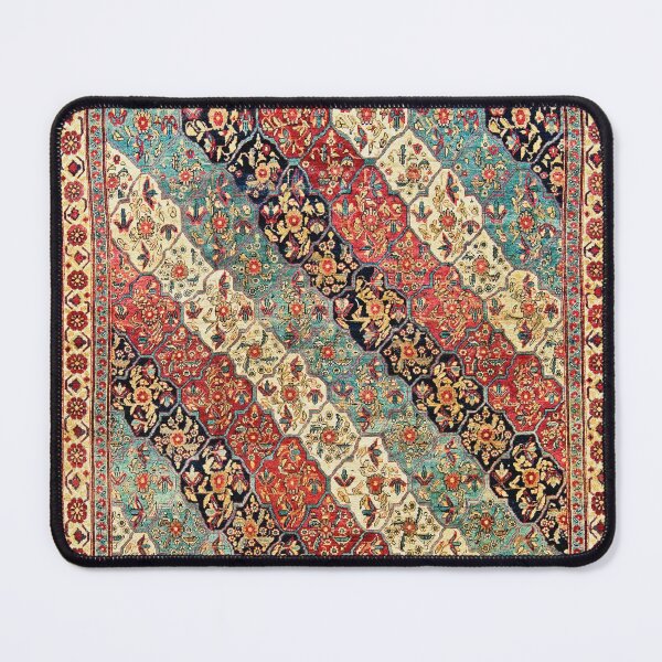 Item preview, Antique Persian Kerman Rug Print designed and sold by Vicky Brago-Mitchell®.