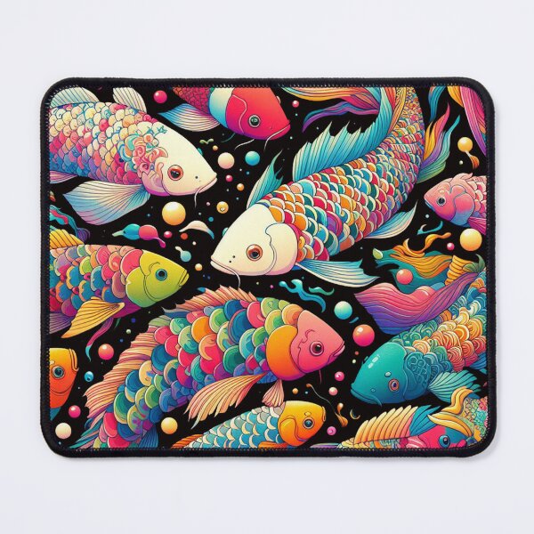 Item preview, Oceanic Bliss: Fish Pattern Delight designed and sold by ProjectNoah.