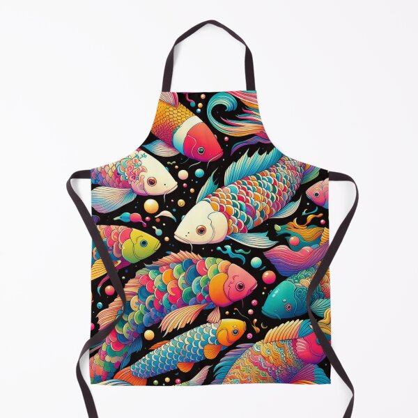 Item preview, Oceanic Bliss: Fish Pattern Delight designed and sold by ProjectNoah.